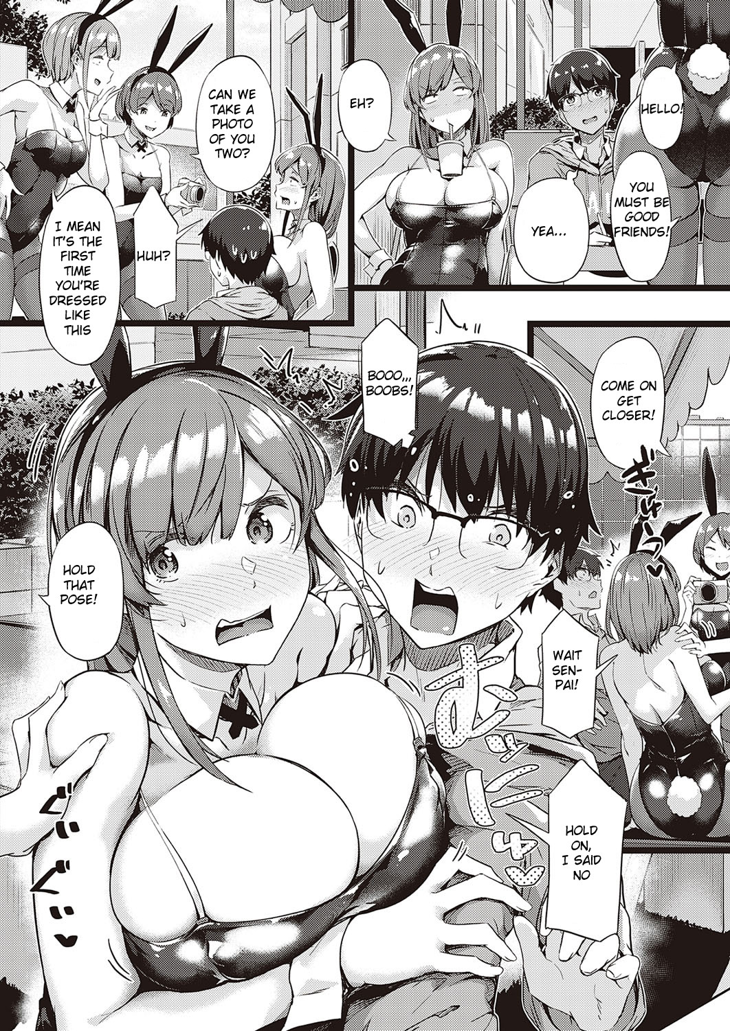 Hentai Manga Comic-Getting Rough With a Large Breasted Bunny Girl-Read-4